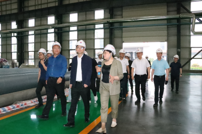 貴陽市政協(xié)副主席、清鎮(zhèn)市委書記付濤一行到明泰鋁業(yè)考察